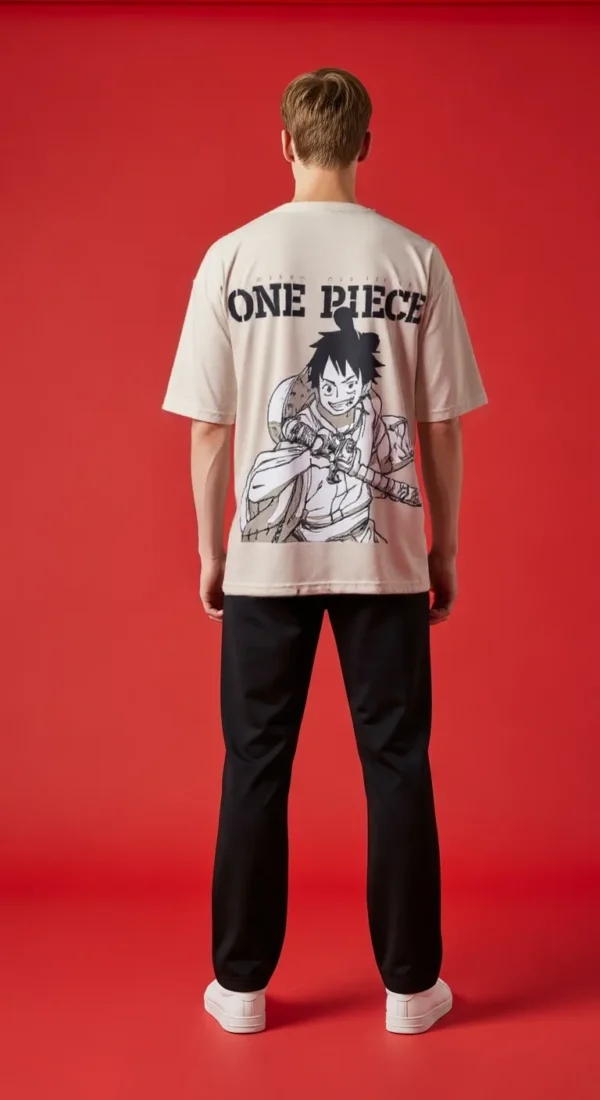 One Piece Oversized Graphic T-Shirt – Straw Hat Edition