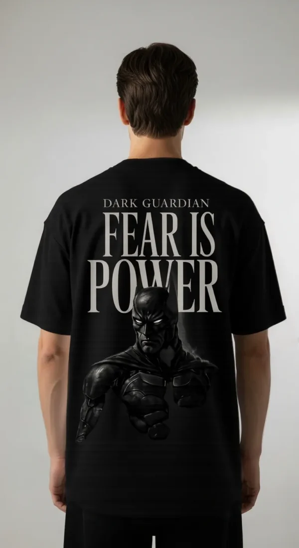 Batman “Fear Is Power” Oversized T-Shirt – Dark Knight Limited Edition