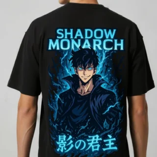 Shadow Monarch Oversized T-Shirt – King of Shadows Limited Edition