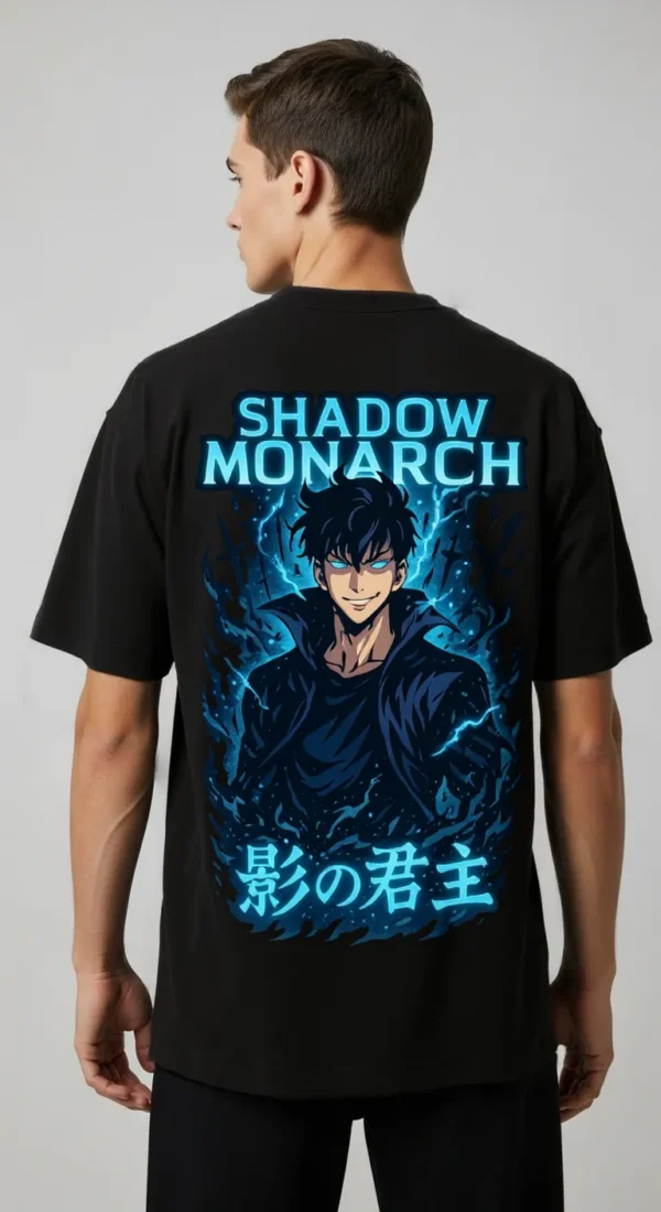 Shadow Monarch Oversized T-Shirt – King of Shadows Limited Edition